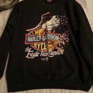 Vintage Harley Davidson sweatshirt 1989 Eagle